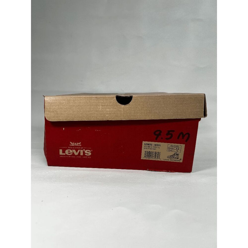 Levi's Women's BB HI UI Fashion High Top Sneakers - White Mono 9.5M - Picture 7 of 8